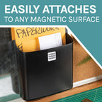 Large Magnetic Lint Bin (Black)