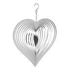 3D Drop-shaped Rotating Wind Spinner Outdoor Metal Sculptures Flowing Stainless Steel Wind Chimes Flowing-Light Effect Design Home Garden Decoration Outdoor Hanging Decor Gift Wind Spinners Mirrored Patio Wind Chime Yard Decor