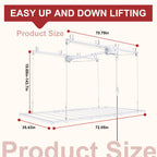 Overhead Garage Storage Rack 3x6 FT