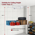 Overhead Garage Storage Rack 3x6 FT