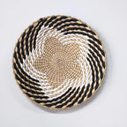 Woven Straw Wall Decor Round Living Room Ornament Wall Hanging