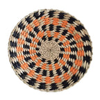 Woven Straw Wall Decor Round Living Room Ornament Wall Hanging