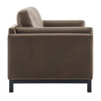 Roscoe 63 Inch Vegan Leather Loveseat by Modway