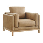 Roscoe Vegan Leather Armchair by Modway
