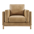 Roscoe Vegan Leather Armchair by Modway