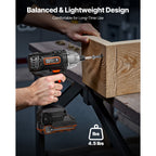 Impact Driver 1/4 Inch 20V Cordless Impact Driver Kit with Battery and Charger