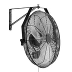 18 Inch Industrial Wall Mount Fan High Velocity 4000 CFM Fan with 3 Speeds
