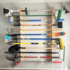 Wall-Mounted Garden Tool Rack - Garage