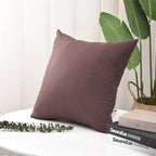 Waterproof Throw Pillow Covers Solid Nordic Cushion Cover Decorative Outdoor Solid Throw Pillow Covers Linen Garden Farmhouse Cushion Cases Home Decor Pillow Case For Couch Bed Balcony