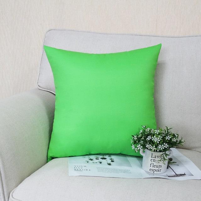 Waterproof Throw Pillow Covers Solid Nordic Cushion Cover Decorative Outdoor Solid Throw Pillow Covers Linen Garden Farmhouse Cushion Cases Home Decor Pillow Case For Couch Bed Balcony